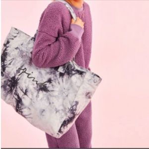 Victoria’s Secret PINK Tie Dye Canvas Tote Bag
